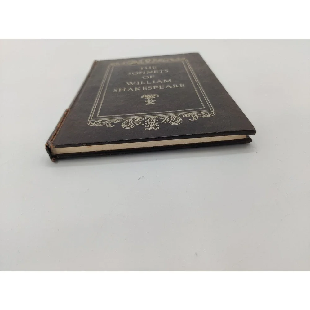 The Sonnets of William Shakespeare Avenel‎ Books Vintage Hardcover Temple Notes
